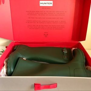 Green Hunter Boots